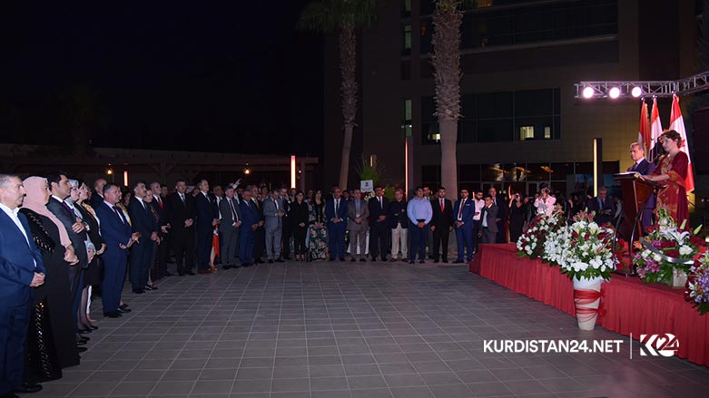 Canadian official underlines importance of women's rights during Canada Day celebrations in Kurdistan 